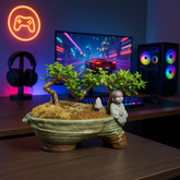 Aesthetic Minimalist Gaming Setup