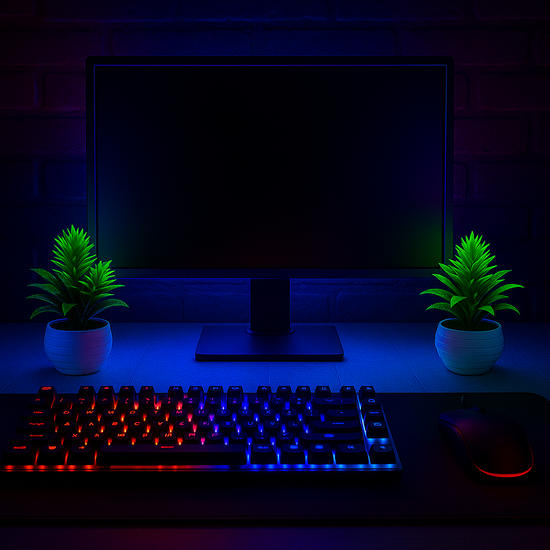 Potting Ornaments Of Simulated Plants