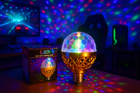 LED Colorful lights rotating magic ball lights atmosphere lights